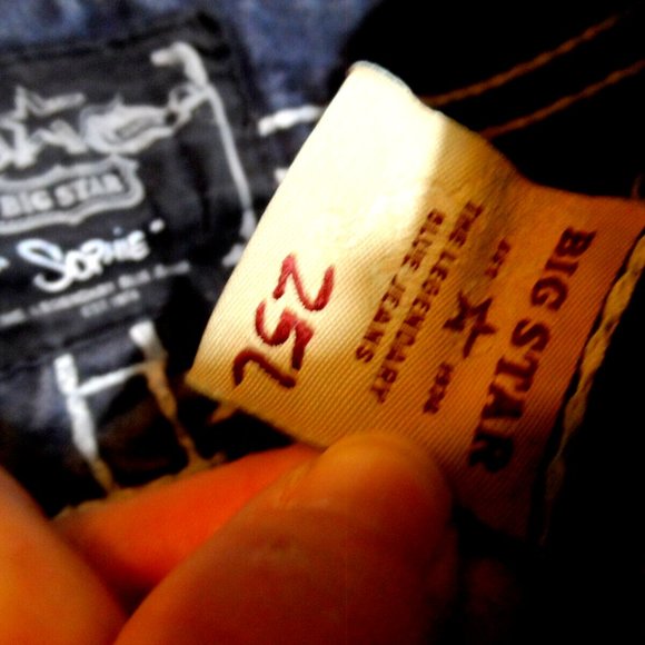 BIG STAR Jeans The Buckle Sophie 25L Low Boot Designer Denim Dark wash (30x33) - Picture 10 of 11